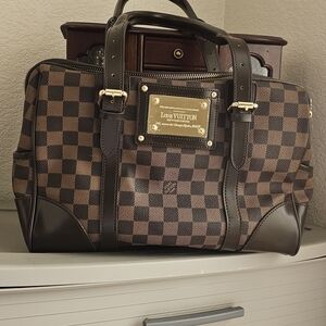 Louis Vuitton Brown Checkered Men's Bag